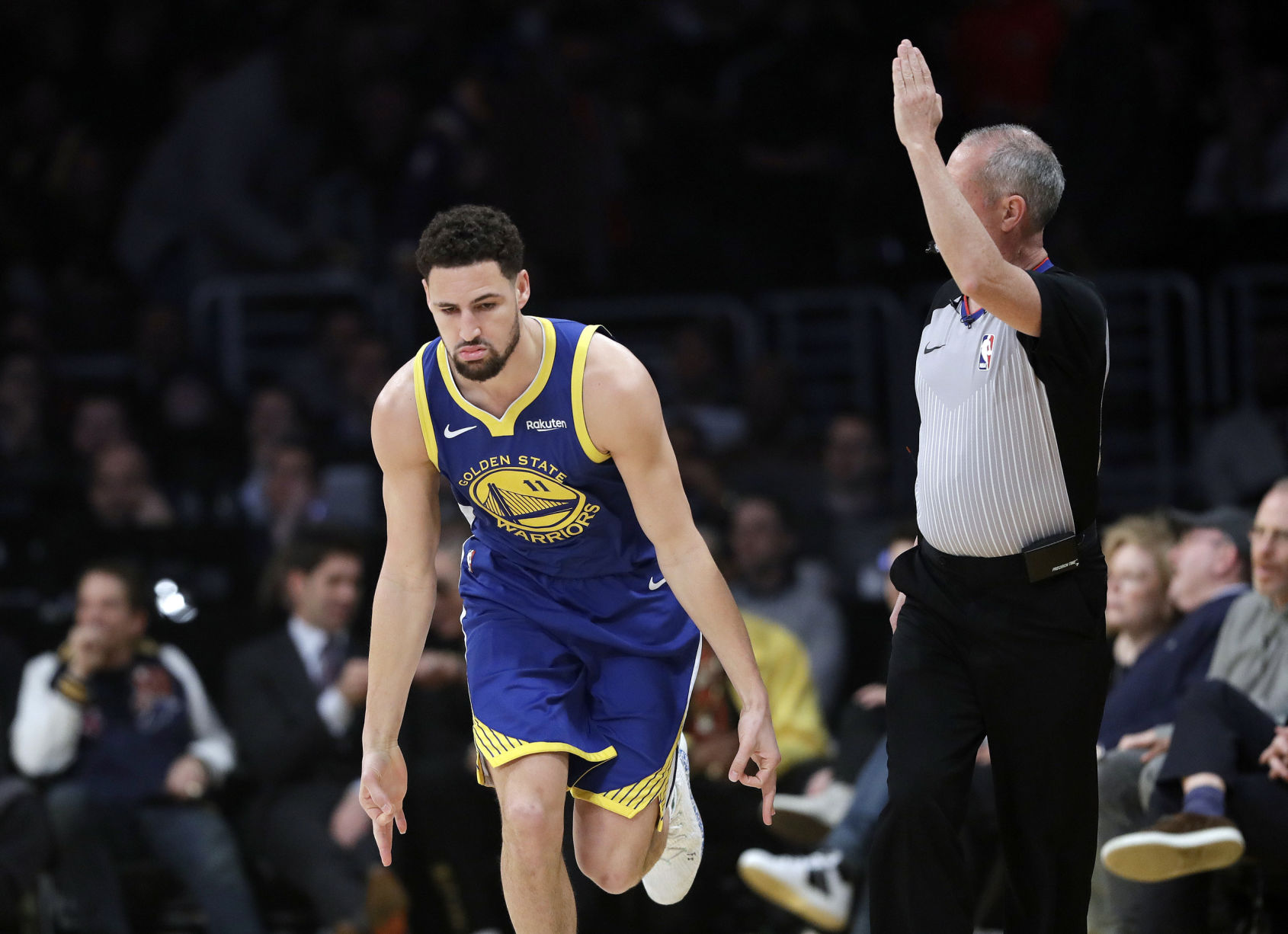 APTOPIX Warriors Lakers Basketball